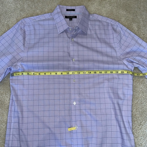 Banana Republic non-iron slim fit fit dress shirt - Picture 6 of 9